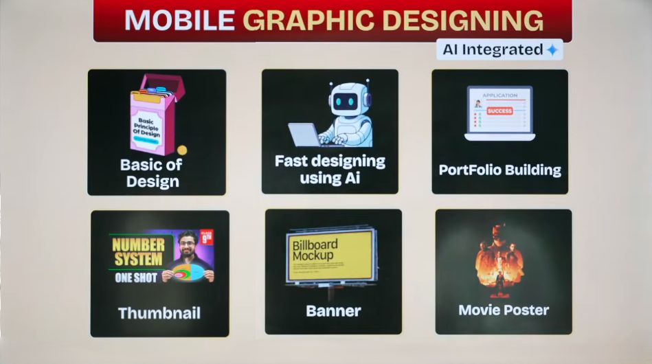 Mobile Graphic Designing thumbnail